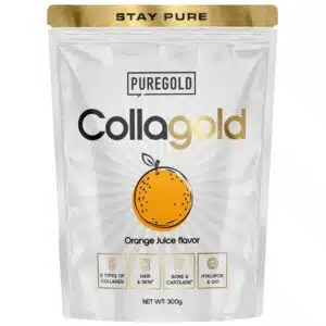 Pure Gold CollaGold Komplex Marha és Hal kollagén italpor Orange Juice - 300g