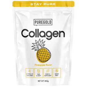 Pure Gold Collagen Marha kollagén italpor ananász - 300g