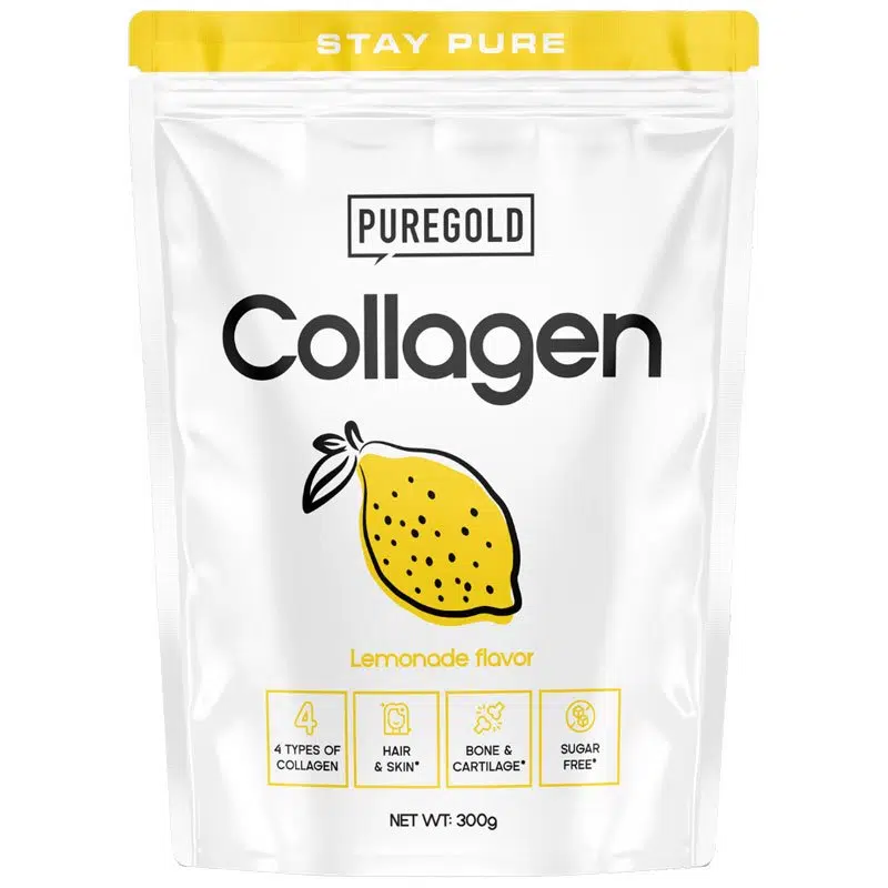 Pure Gold Collagen Marha kollagén italpor limonádé - 300g Pure Gold Collagen Marha kollagén italpor limonádé - 300g