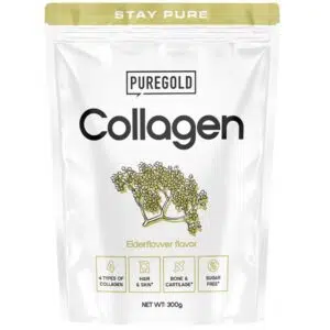 Pure Gold Collagen Marhakollagén italpor bodza - 300g