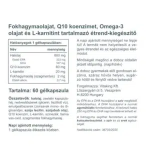 Vitaking Cardiolic Formula gélkapszula - 120db - Image 2