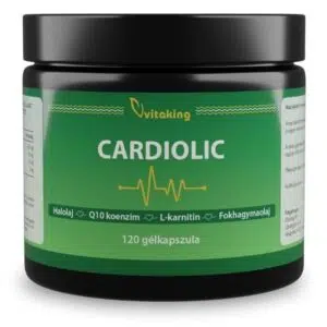 Vitaking Cardiolic Formula gélkapszula - 120db