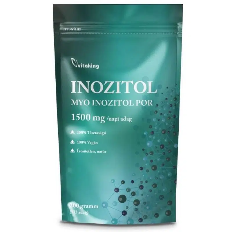 Vitaking Myo-Inozitol tasakos por - 200g Vitaking Myo-Inozitol tasakos por - 200g