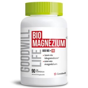 Goodwill Biomagnézium 800mg + B6-vitamin kapszula - 90db