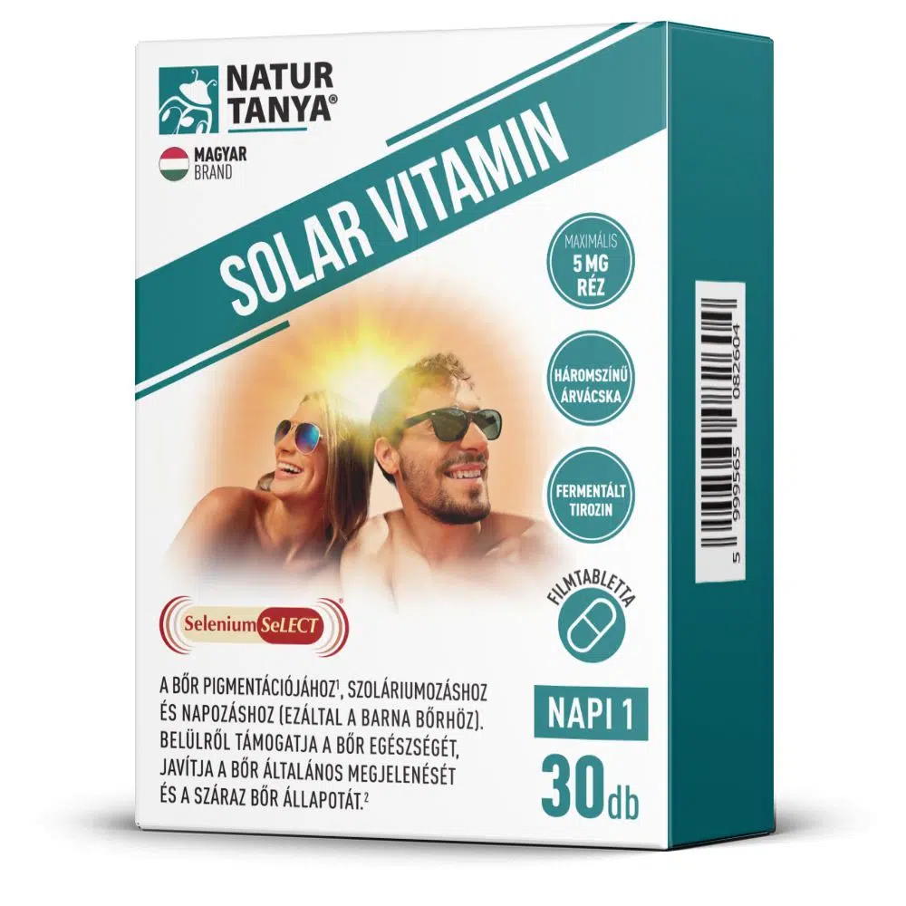 Natur Tanya Solar Vitamin kapszula - 30db Natur Tanya Solar Vitamin kapszula - 30db