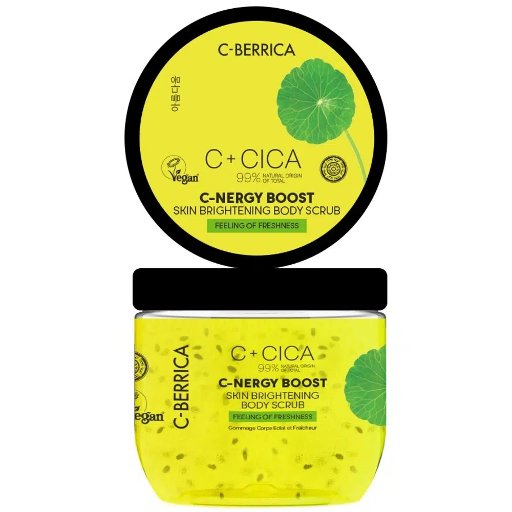 Natura Siberica C-Berrica C+CICA C-Nergy Boost Ragyogásfokozó testradír - 200ml Natura Siberica C-Berrica C+CICA C-Nergy Boost Ragyogásfokozó testradír - 200ml