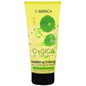 Natura Siberica C-Berrica C+CICA Energetizáló tusfürdő centellával és homoktövissel - 200ml