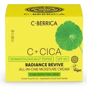 Natura Siberica C-Berrica C+CICA Ragyogásfokozó, hidratáló arckrém centellával és homoktövissel SPF20 - 50ml