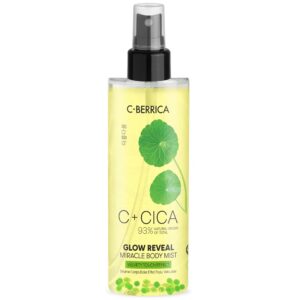 Natura Siberica C-Berrica C+CICA Ragyogásfokozó testpermet centellával és homoktövissel - 200ml