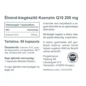 Vitaking Q10 200mg kapszula - 60db - Image 2