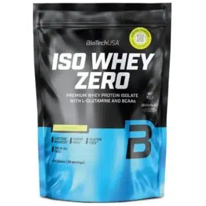 BioTech USA 100% IsoWhey ZERO cookies & cream fehérjepor - 454g
