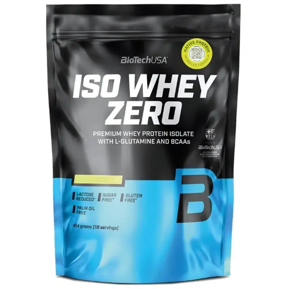BioTech USA 100% IsoWhey ZERO csokoládé fehérjepor - 454g BioTech USA 100% IsoWhey ZERO csokoládé fehérjepor - 454g