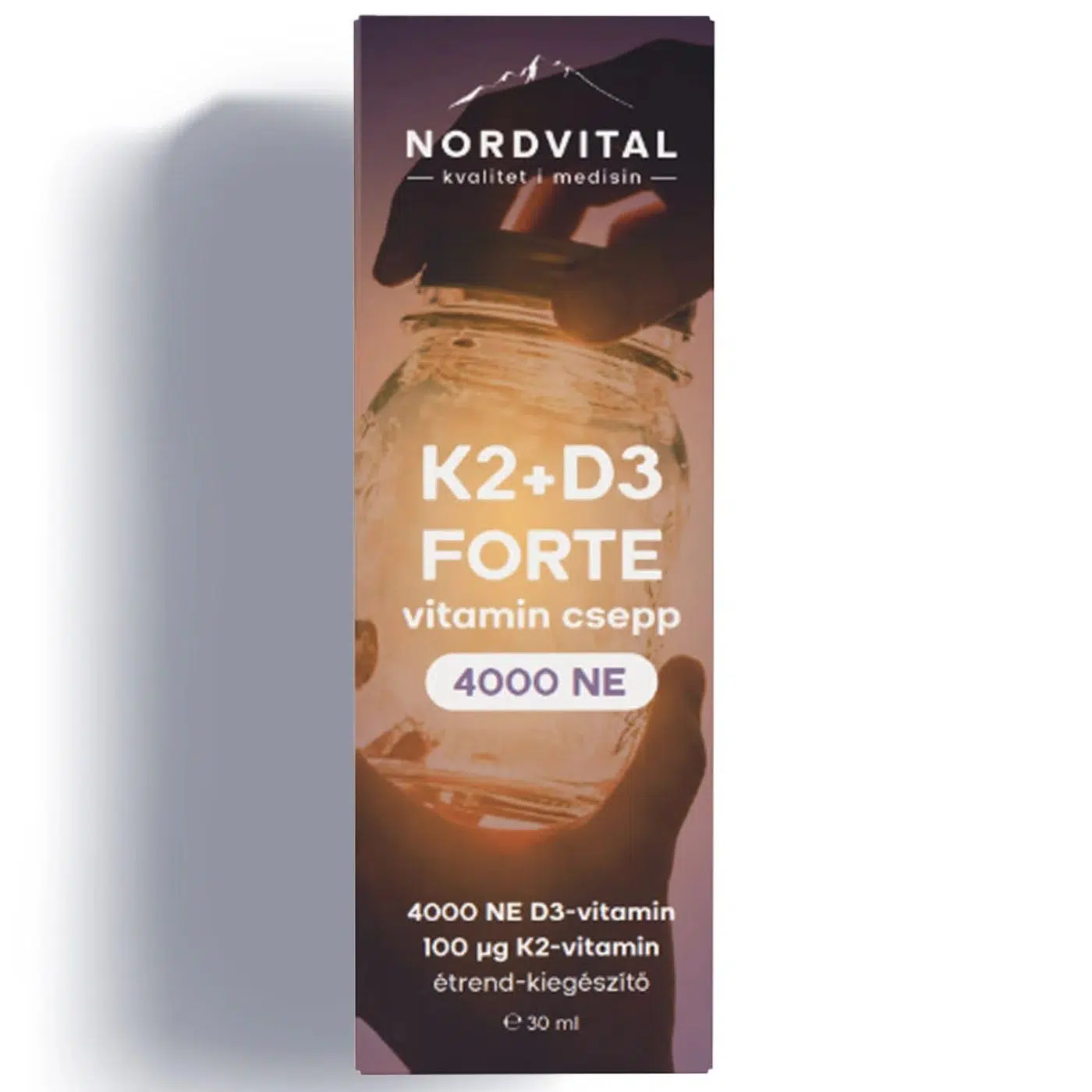 Nordvital K2+D3 Forte csepp - 30ml Nordvital K2+D3 Forte csepp - 30ml