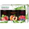 Herbária Triopack fekete tea (erdei gyümölcs, őszibarack, eper) - 3x20 filter