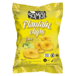 Samai Plantain chips lime - 70g