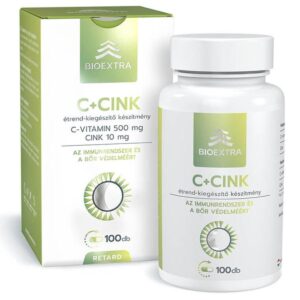 Bioextra C+Cink Retard kapszula - 100db