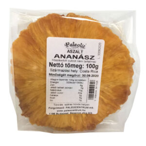 Paleolit Aszalt ananász szelet - 100g