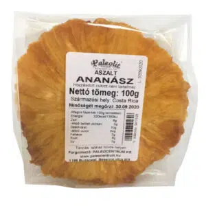 Paleolit Aszalt ananász szelet - 100g