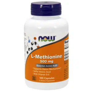 Now L-Methionine 500mg kapszula - 100db
