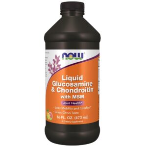 Now Liquid Glucosamine & Chondroitin szirup - 473ml