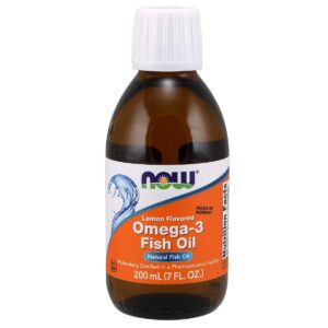 Now Omega-3 citromos halolaj - 200ml