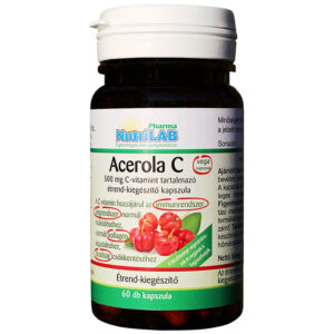 Nutrilab Acerola C Vega kapszula - 60db