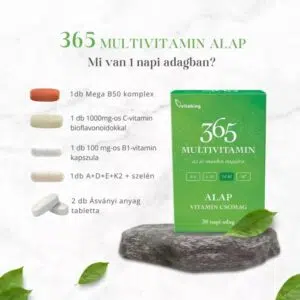 VitaKing 365 Multivitamin Alap vitamincsomag - 30db - Image 2