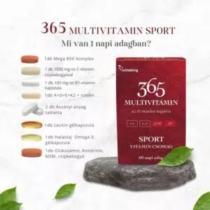 VitaKing 365 Multivitamin Sport vitamin csomag - 60db - Image 2
