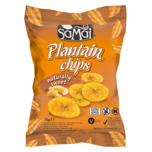 Samai Plantain chips natúr édes - 75g
