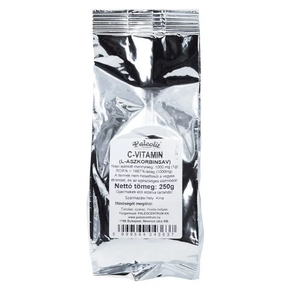 Paleolit Aszkorbinsav (C-vitamin) - 250g Paleolit Aszkorbinsav (C-vitamin) - 250g