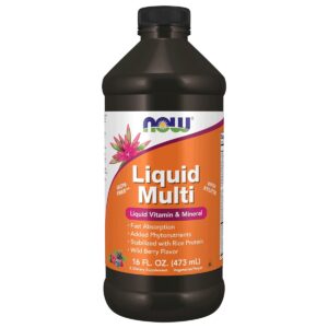 Now Liquid Multi erdei gyümölcslé - 473 ml