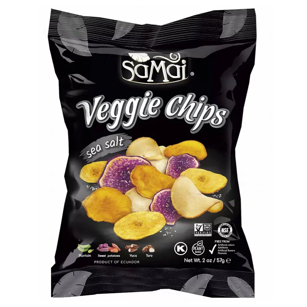 Samai Veggie chips tengeri sós - 57g Samai Veggie chips tengeri sós - 57g