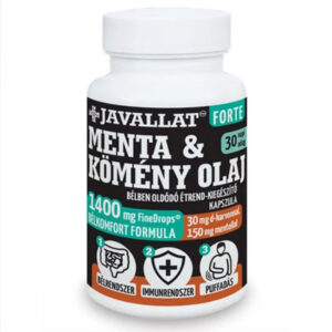 Javallat Forte Menta és Kömény olaj kapszula - 60db