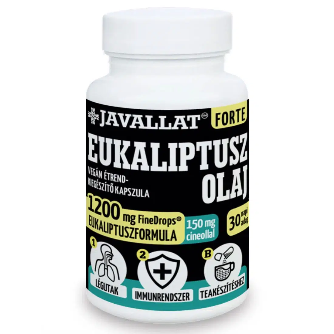 Javallat Forte Eukaliptusz olaj kapszula - 60db Javallat Forte Eukaliptusz olaj kapszula - 60db