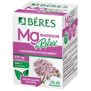 Béres Magnézium + Relax filmtabletta - 30db
