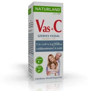 Naturland Vas+C szirup - 150ml