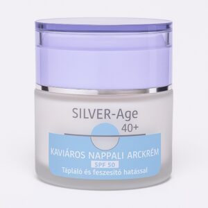 SILVER-Age 40+ Kaviáros Tápláló Nappali arckrém SPF50 - 50ml