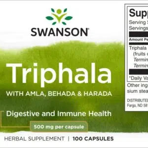 Swanson Triphala kapszula