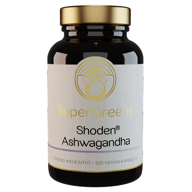 SuperGreens Shoden Ashwagandha kapszula - 120db SuperGreens Shoden Ashwagandha kapszula - 120db