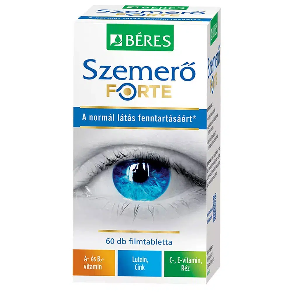 Béres Szemerő Lutein Forte filmtabletta - 60db Béres Szemerő Lutein Forte filmtabletta - 60db