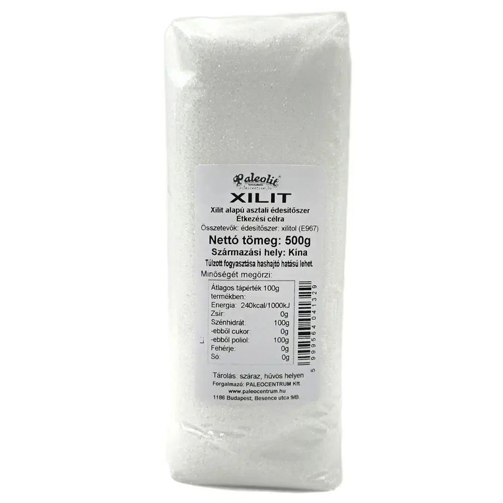 Paleolit Xilit (kínai) - 500g Paleolit Xilit (kínai) - 500g