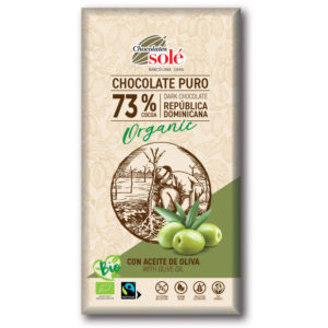 Chocolates Solé 73% Bio Olivás Étcsokoládé - 100g