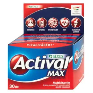 Béres Actival Max filmtabletta - 30db