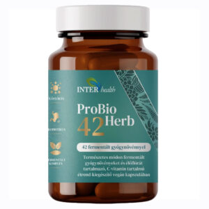 Interhealth ProBioHerb42 Fermentált probiotikus gyógynövény komplex kapszula - 30db