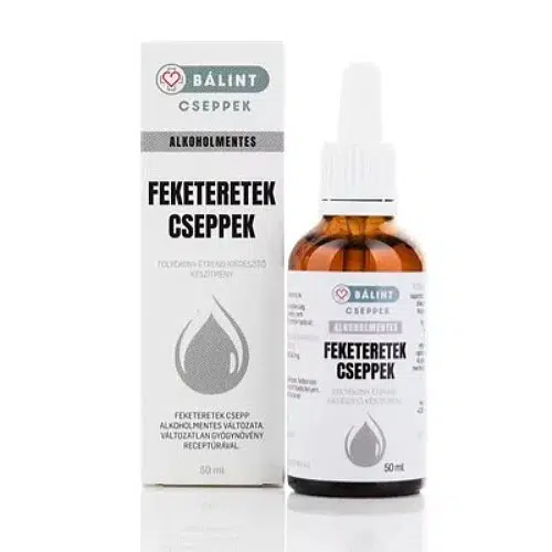 Bálint Cseppek Alkoholmentes Feketeretek csepp - 50ml Bálint Cseppek Alkoholmentes Feketeretek csepp - 50ml