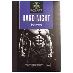 HARD NIGHT erős potencianövelő kapszula - 6db