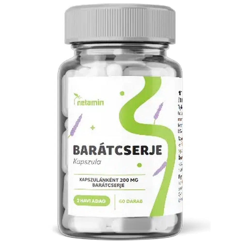 Netamin Barátcserje 200mg kapszula - 60db Netamin Barátcserje 200mg kapszula - 60db