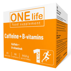 One Life Koffein + B-vitaminok kapszula - 90db