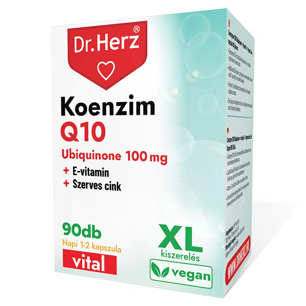 Dr. Herz XL Koenzim Q10 kapszula - 90db Dr. Herz XL Koenzim Q10 kapszula - 90db