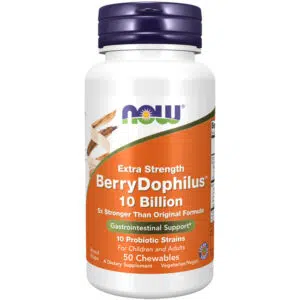 Now Berry Dophilius Extra Strength 10 Billion rágótabletta 50db